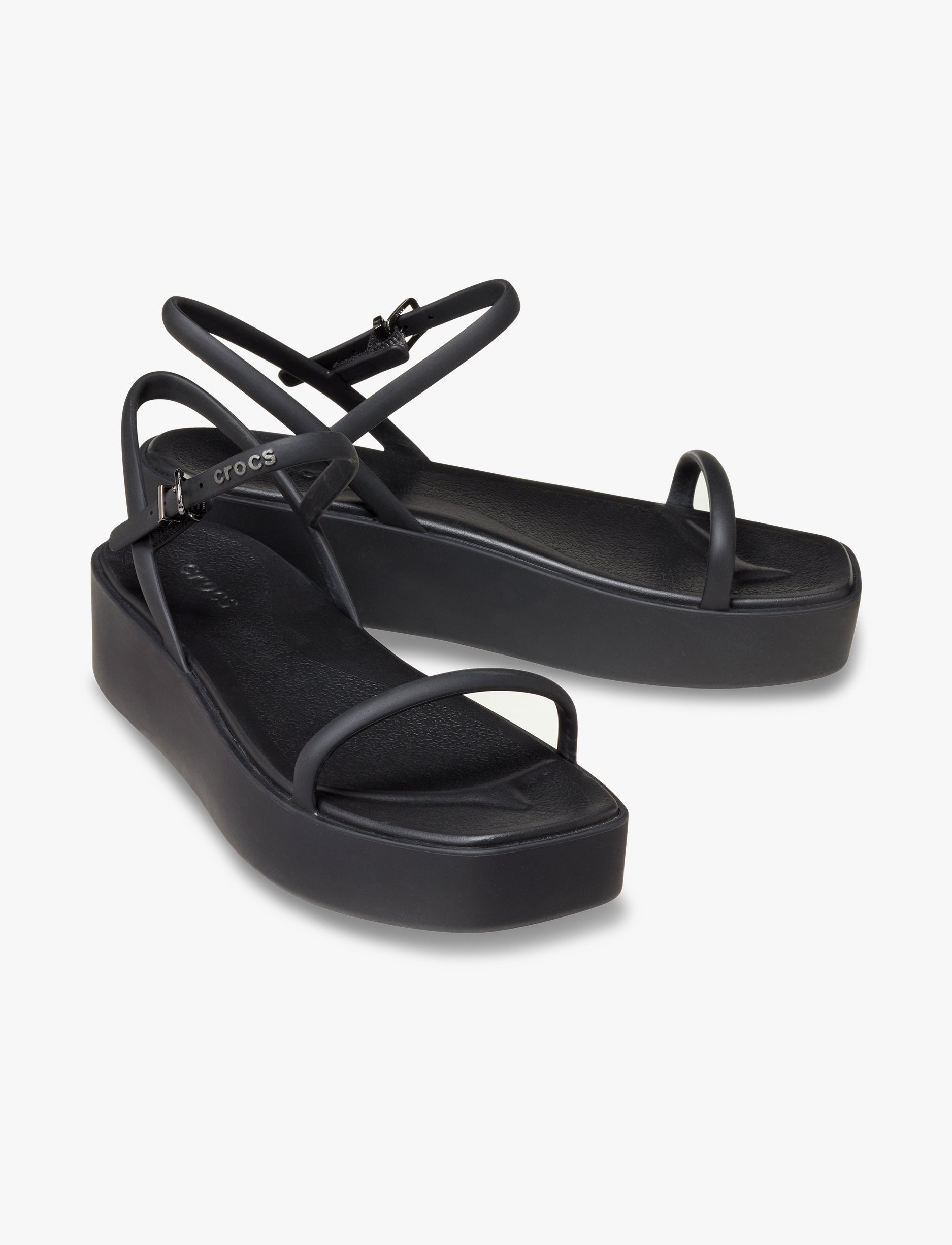 Crocs Miami Platform Y Strap Sandal - סנדלי פלטפורמה קרוקס לנשים