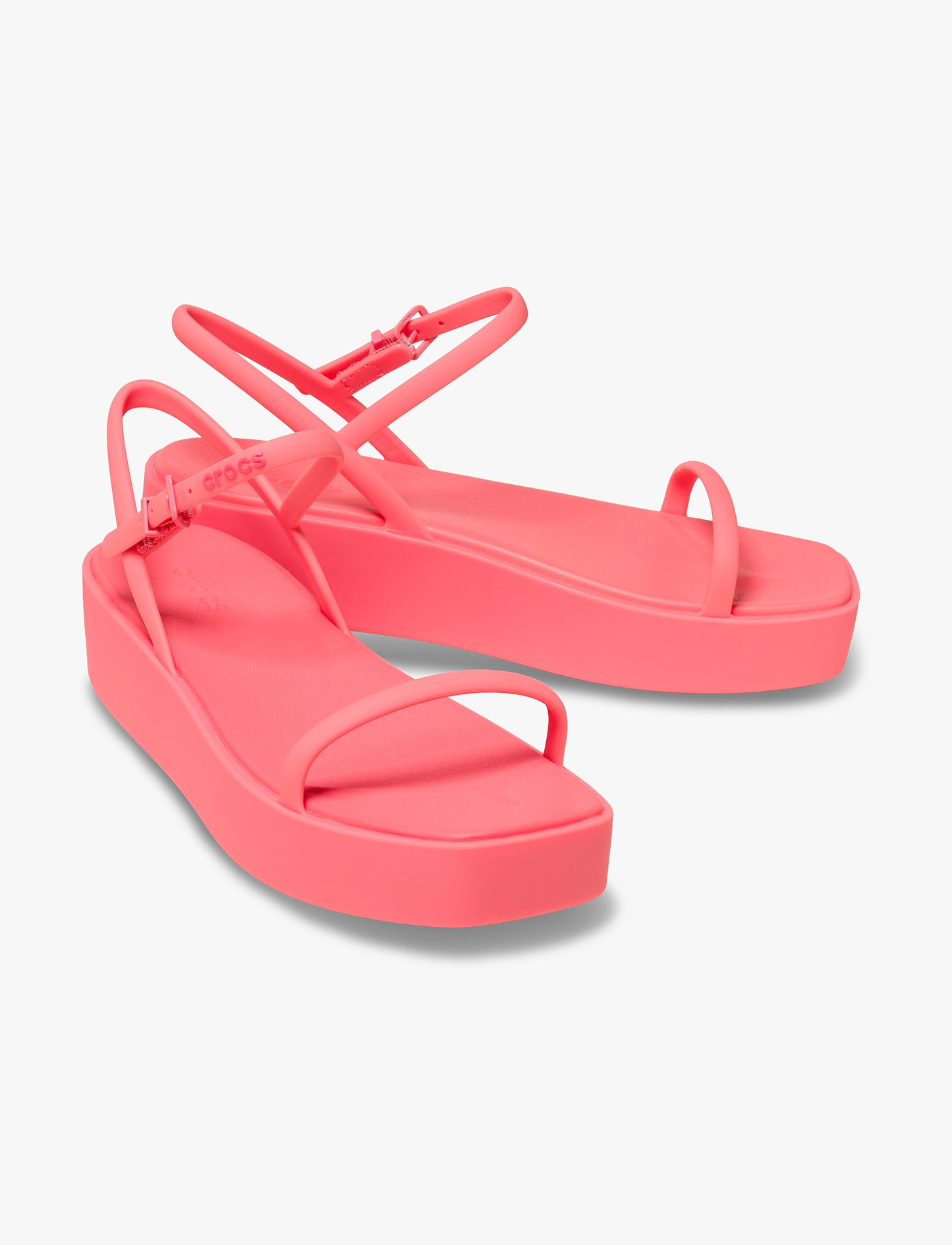 Crocs Miami Platform Y Strap Sandal - סנדלי פלטפורמה קרוקס לנשים