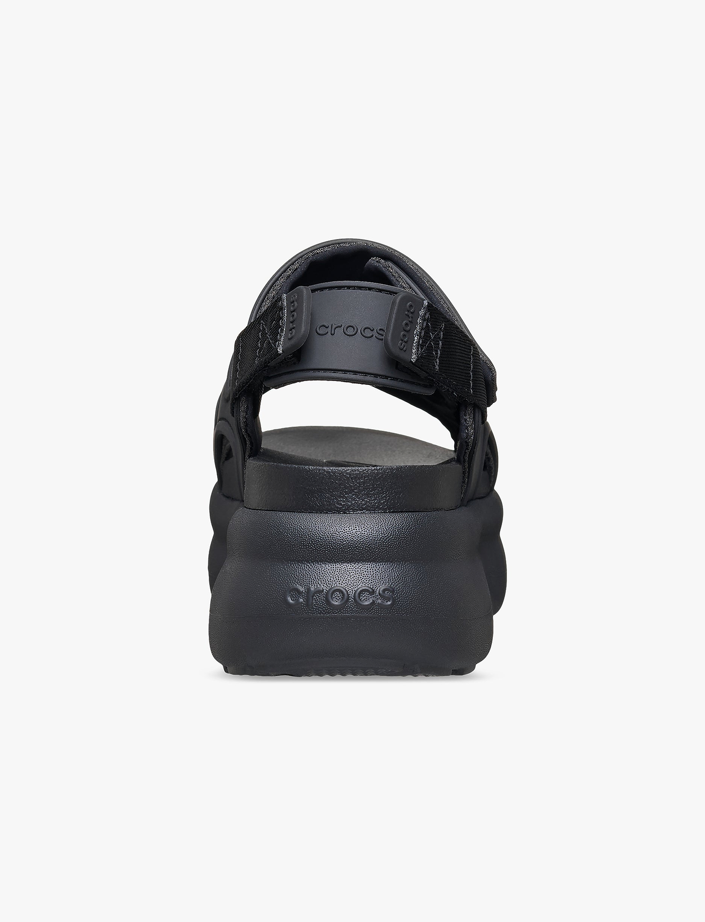 Crocs Soho Frosted Sport Sandal - סנדלי פלטפורמה קרוקס סוהו לנשים בצבע שחור
