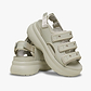 Crocs Soho Frosted Sport Sandal - סנדלי פלטפורמה קרוקס סוהו לנשים בצבע מטאור