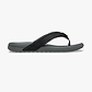 Crocs Yukon Surf LR Flip - כפכפי אצבע קרוקס לגברים בצבע אפור סלייט/שחור