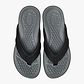 Crocs Yukon Surf LR Flip - כפכפי אצבע קרוקס לגברים בצבע אפור סלייט/שחור