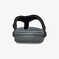 Crocs Yukon Surf LR Flip - כפכפי אצבע קרוקס לגברים בצבע אפור סלייט/שחור