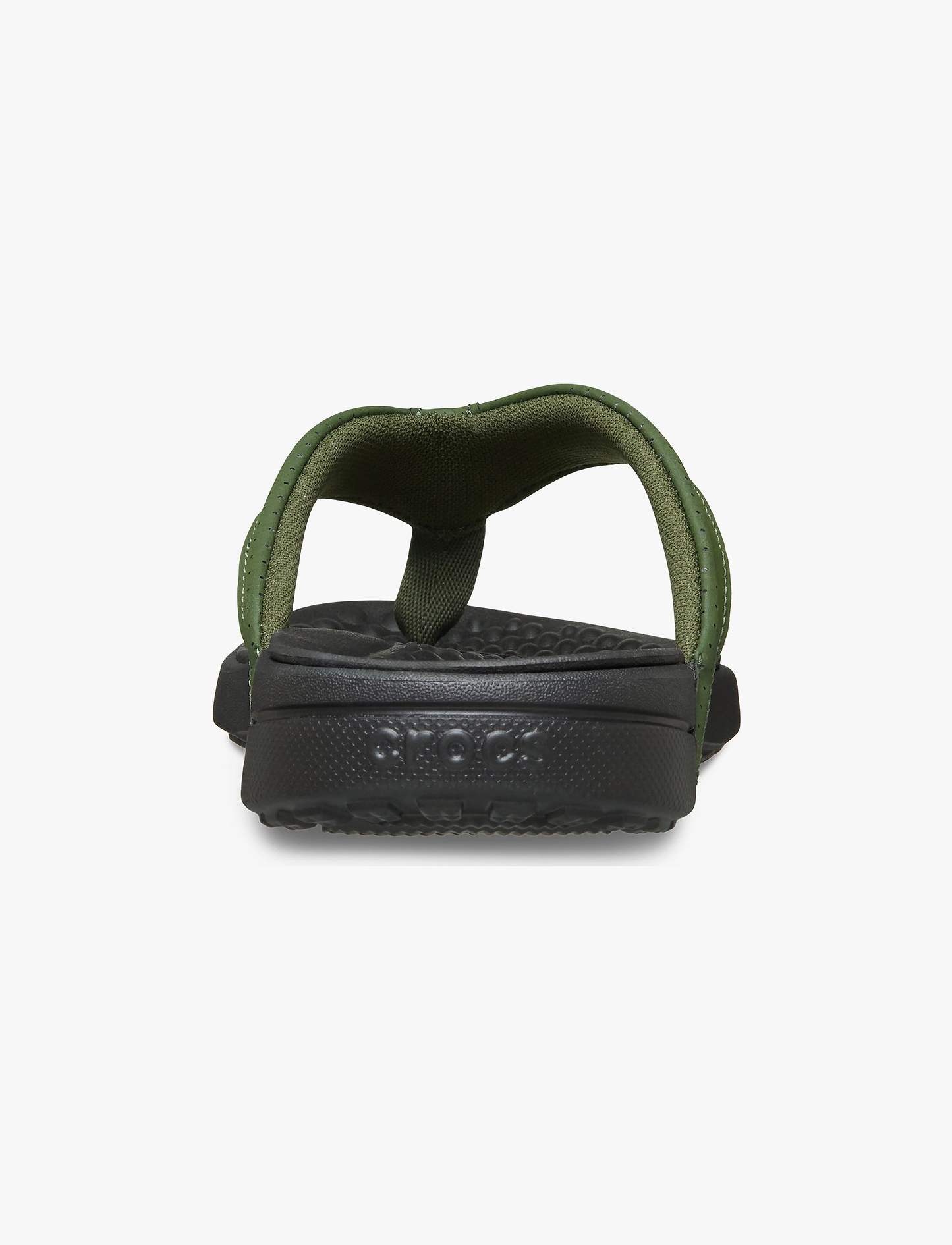 Crocs Yukon Surf LR Flip - כפכפי אצבע קרוקס לגברים בצבע ארמי ירוק / שחור