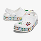 Crocs Peanuts Crocband Clog - כפכפי קלוג קרוקס פינטס בצבע לבן