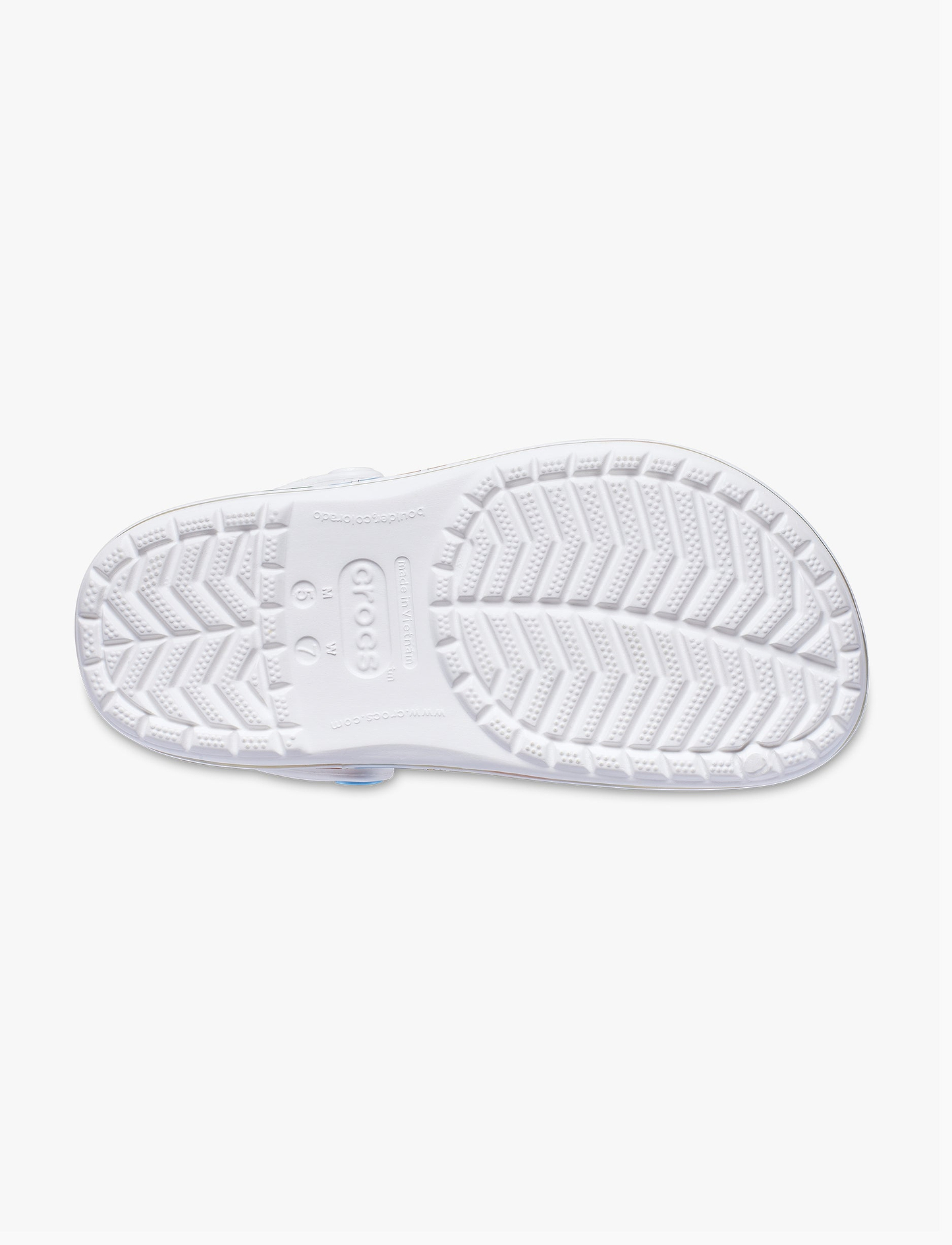 Crocs Peanuts Crocband Clog - כפכפי קלוג קרוקס פינטס בצבע לבן