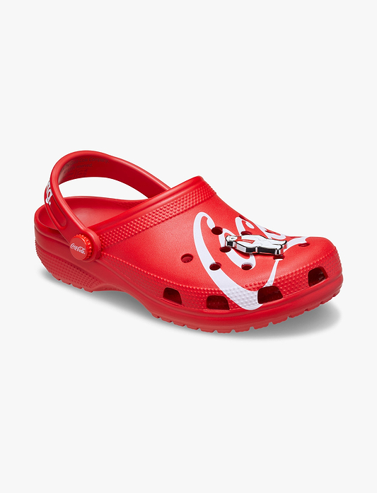 Crocs Coca-Cola Classic Clog - כפכפי קלוג קרוקס קוקה קולה בצבע אדום