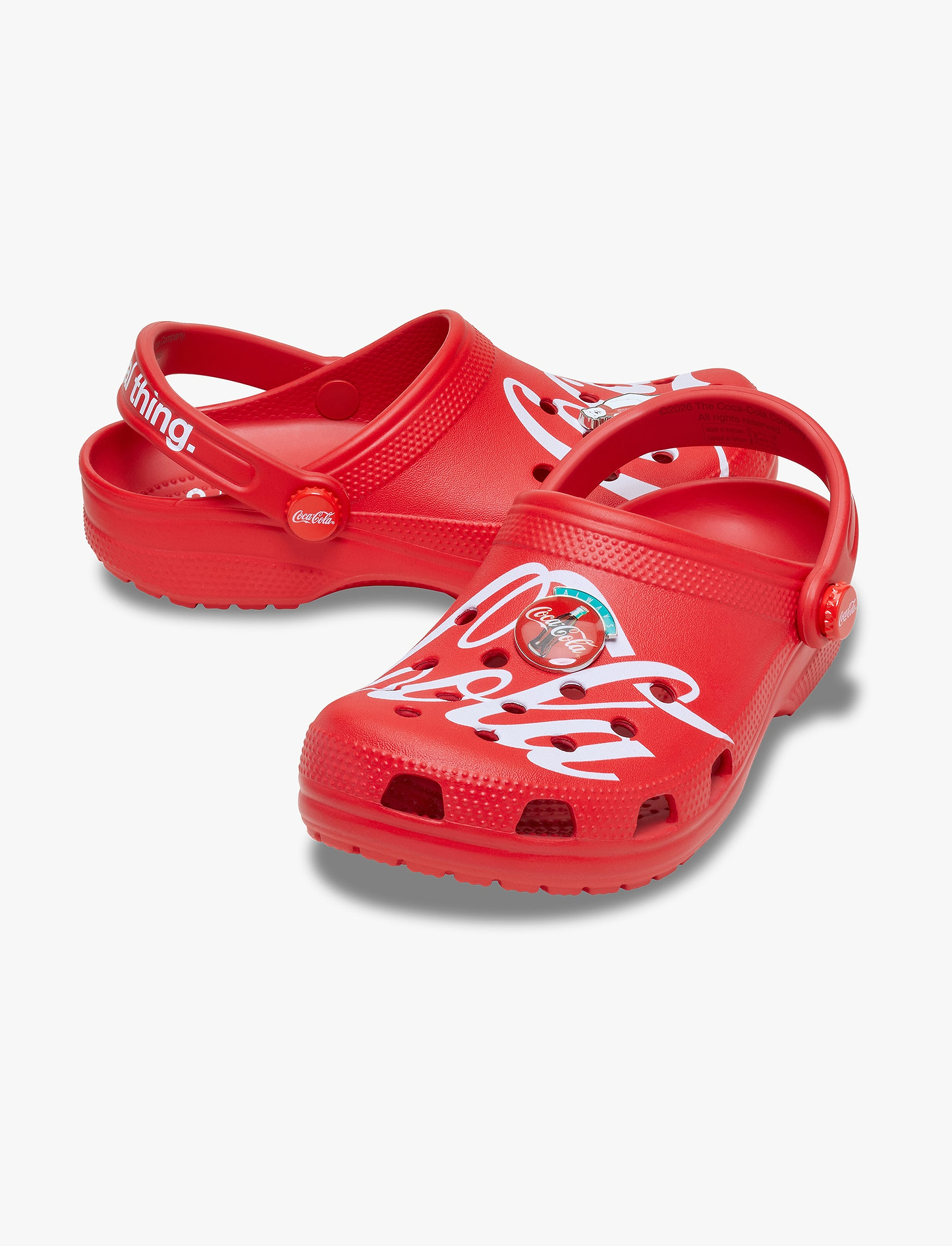 Crocs Coca-Cola Classic Clog - כפכפי קלוג קרוקס קוקה קולה בצבע אדום