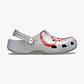 Crocs Diet Coke Classic Clog - כפכפי קרוקס קלאסיק קלוג דיאט קוקה קולה בצבע אפור/אדום