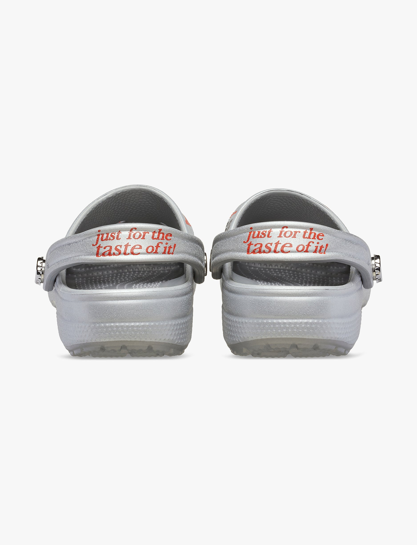 Crocs Diet Coke Classic Clog - כפכפי קרוקס קלאסיק קלוג דיאט קוקה קולה בצבע אפור/אדום
