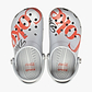 Crocs Diet Coke Classic Clog - כפכפי קרוקס קלאסיק קלוג דיאט קוקה קולה בצבע אפור/אדום
