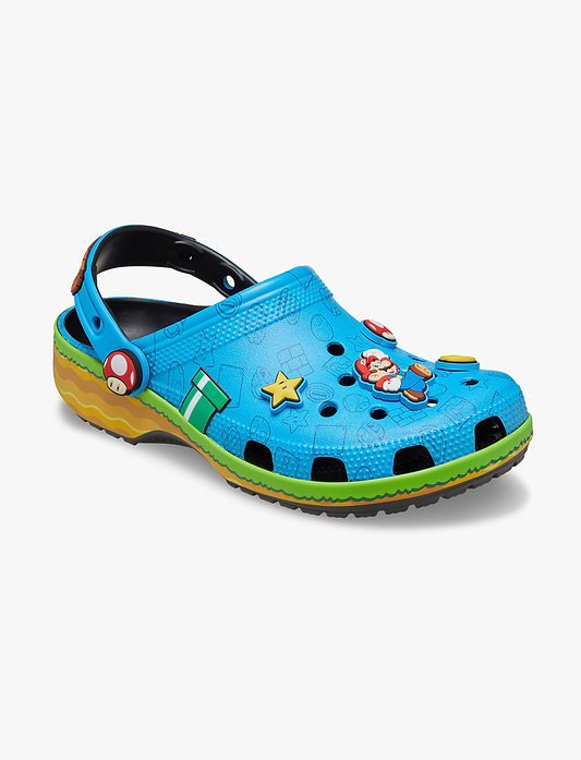 Crocs Super Mario Core Classic Clog - כפכפי קרוקס סופר מריו
