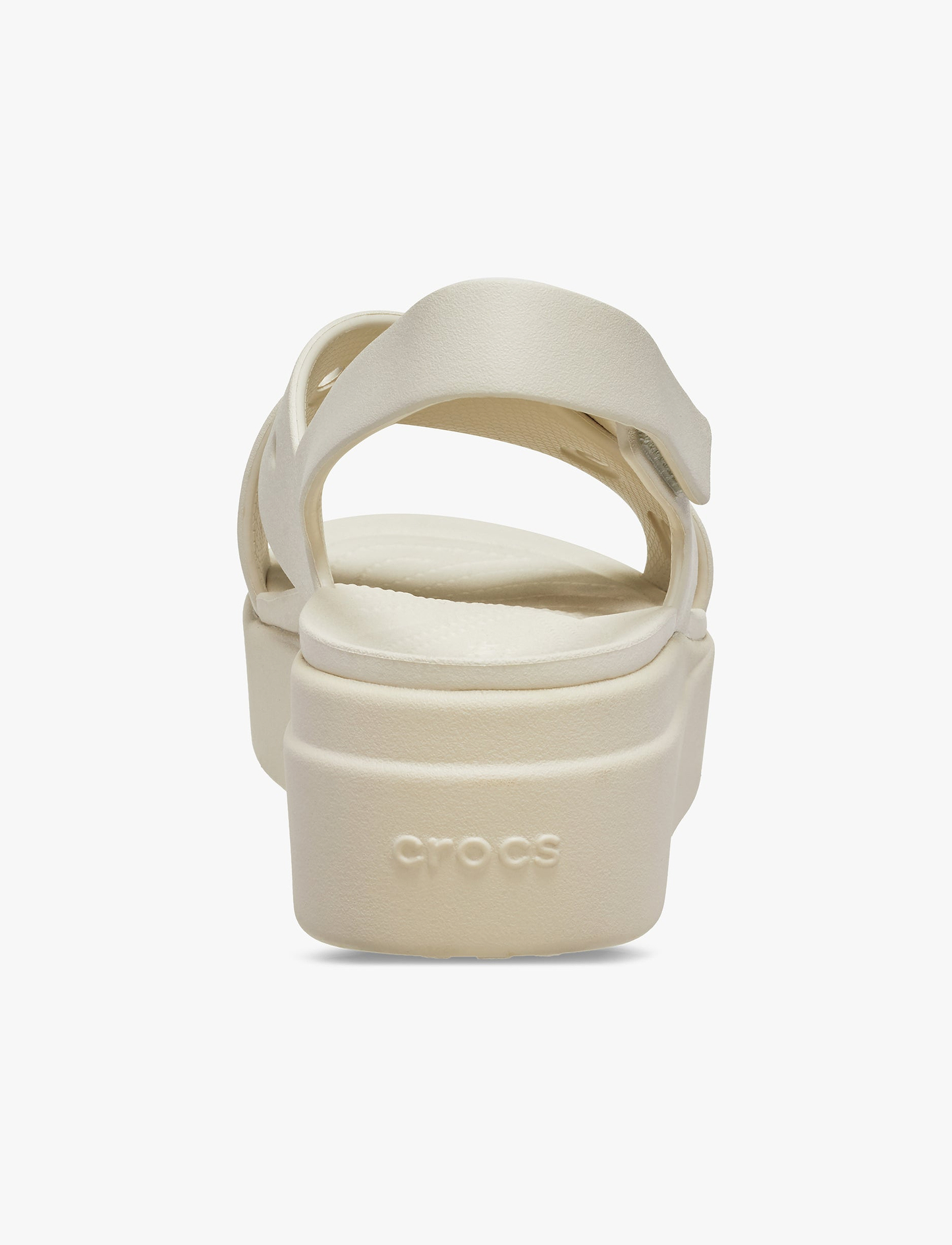 Crocs Brooklyn 4U Cross Strap Sandal - סנדלי פלטפורמה קרוקס ברוקלין לנשים בצבע פרפה