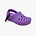 Crocs Classic Clog Pouch Bag Charm - נרתיק קטן לתיק בצורת קרוקס סגול