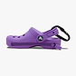 Crocs Classic Clog Pouch Bag Charm - נרתיק קטן לתיק בצורת קרוקס סגול