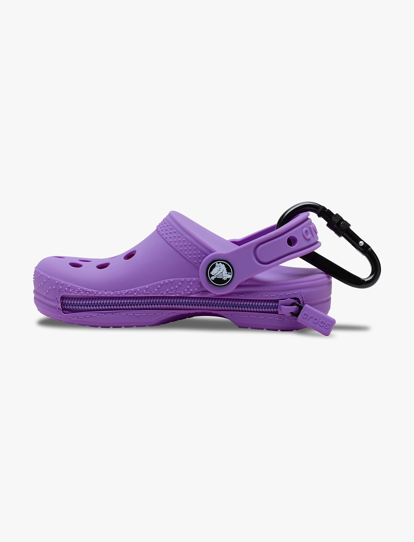 Crocs Classic Clog Pouch Bag Charm - נרתיק קטן לתיק בצורת קרוקס סגול