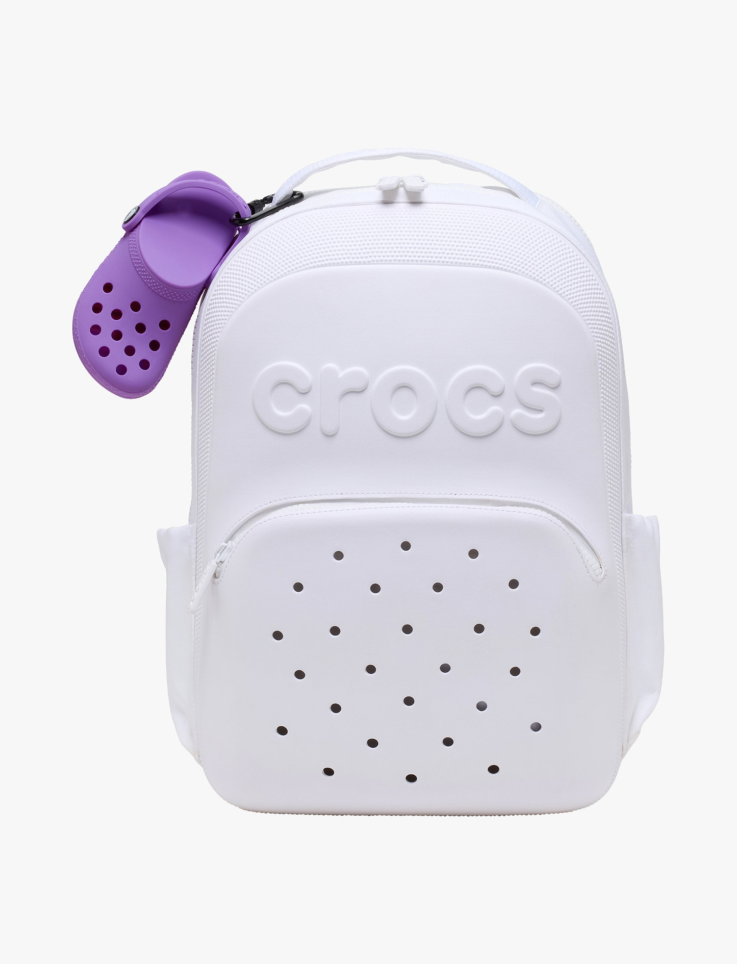Crocs Classic Clog Pouch Bag Charm - נרתיק קטן לתיק בצורת קרוקס סגול