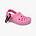 Crocs Classic Clog Pouch Bag Charm - נרתיק קטן לתיק בצורת קרוקס ורוד לימונדה