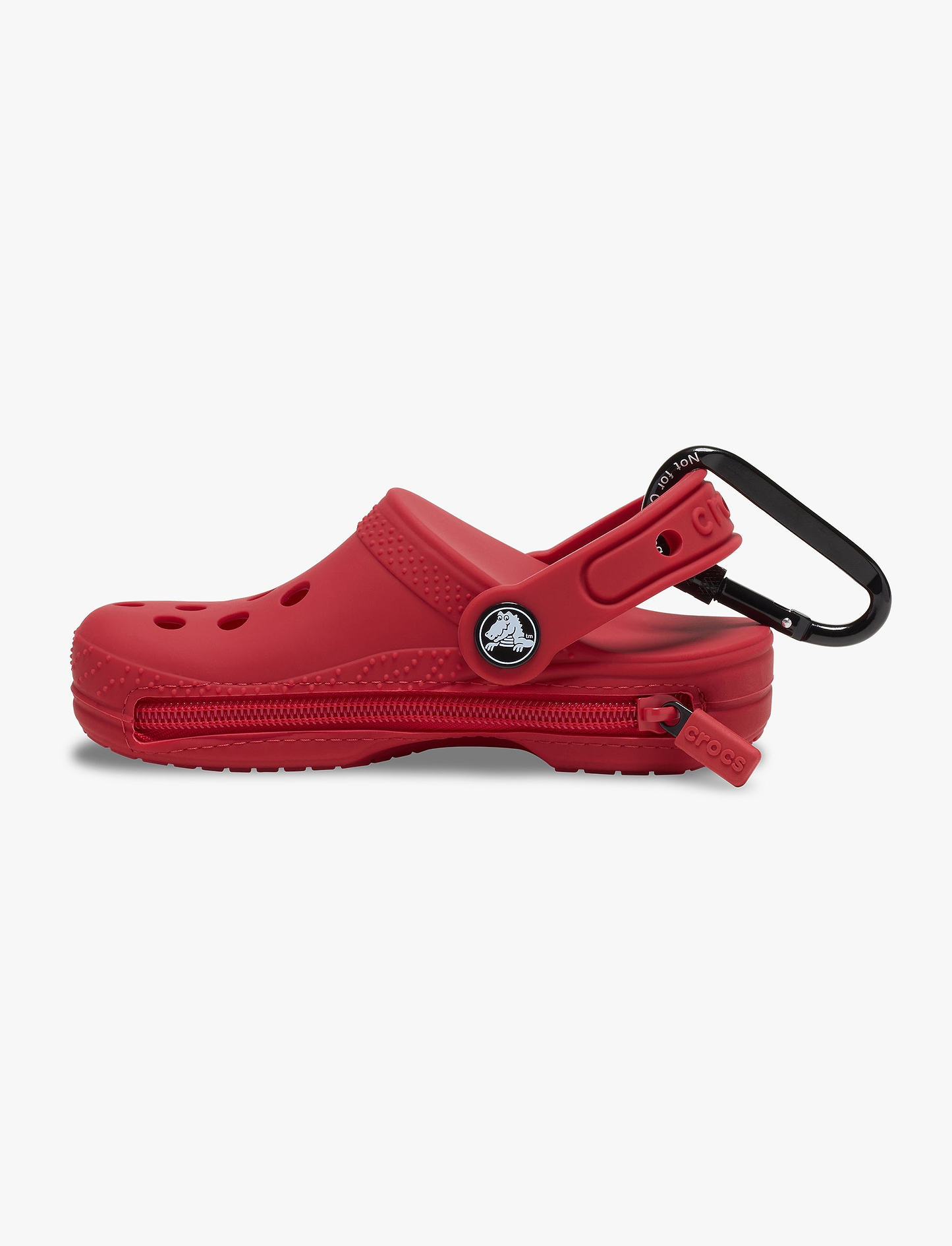 Crocs Classic Clog Pouch Bag Charm - נרתיק קטן לתיק בצורת קרוקס אדום קורט