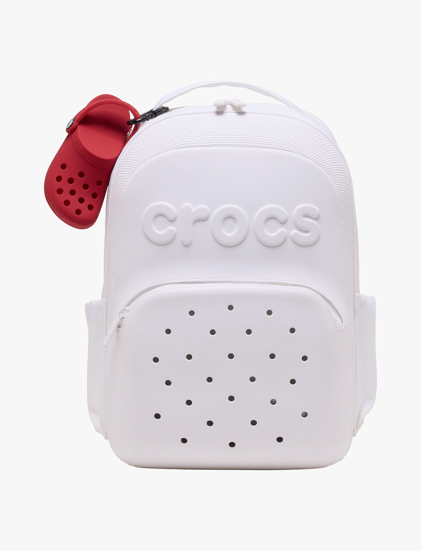 Crocs Classic Clog Pouch Bag Charm - נרתיק קטן לתיק בצורת קרוקס אדום קורט