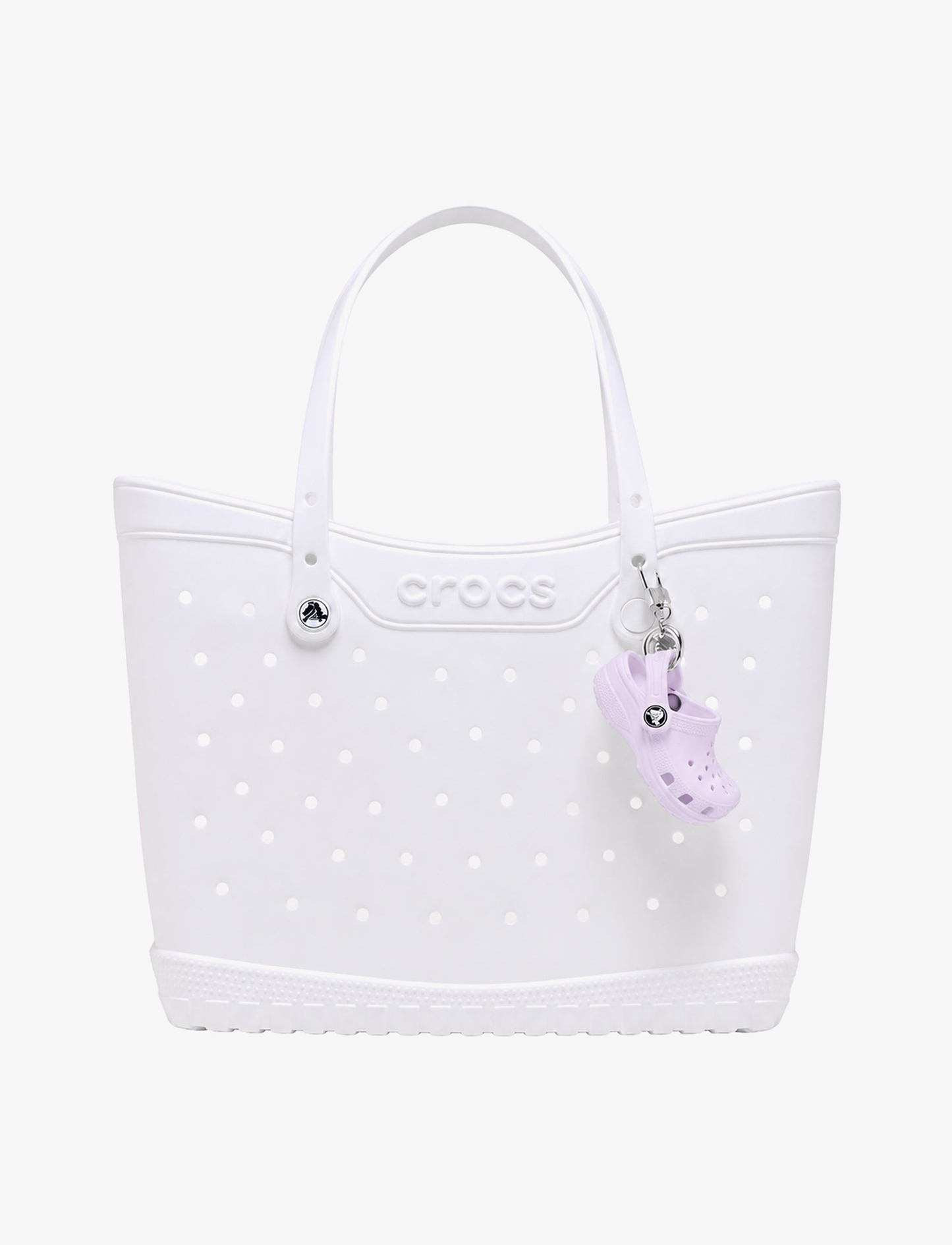 Crocs Classic Clog Bag Charm - מחזיק מפתחות קרוקס בצבע ורוד קרחוני