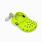 Crocs Classic Clog Bag Charm - מחזיק מפתחות קרוקס בצבע לימון זינג