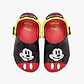 Crocs Mickey Mouse Classic Clog T- כפכפי קלוג קרוקס מיקי מאוס לילדים מידות קטנות בצבע שחור/אדום