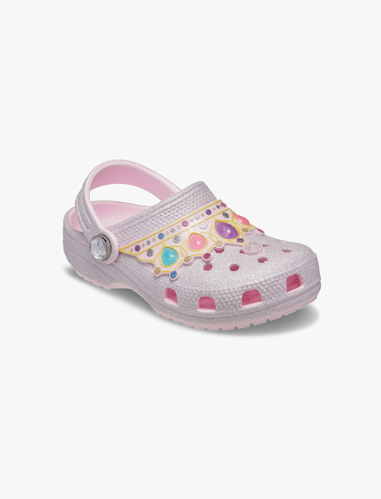Crocs Classic IAM Princess Clog T - סנדלי קרוקס קלוג נסיכות בצבע ורוד לבנות