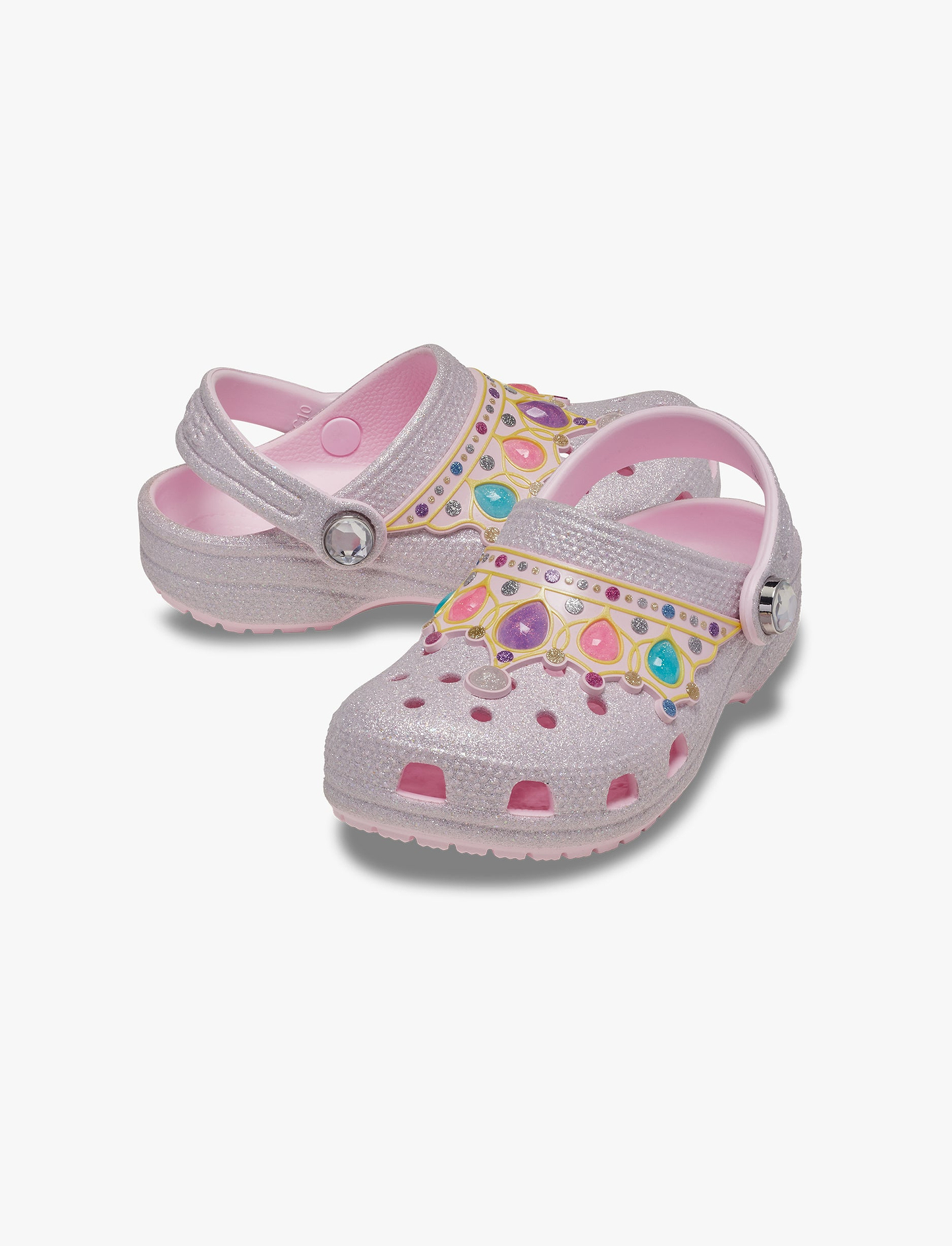 Crocs Classic IAM Princess Clog T - סנדלי קרוקס קלוג נסיכות בצבע ורוד לבנות