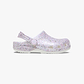Crocs Classic Fantasy Glitter Clog T - כפכפי קרוקס קלוג נצנצים לילדים בצבע לבן