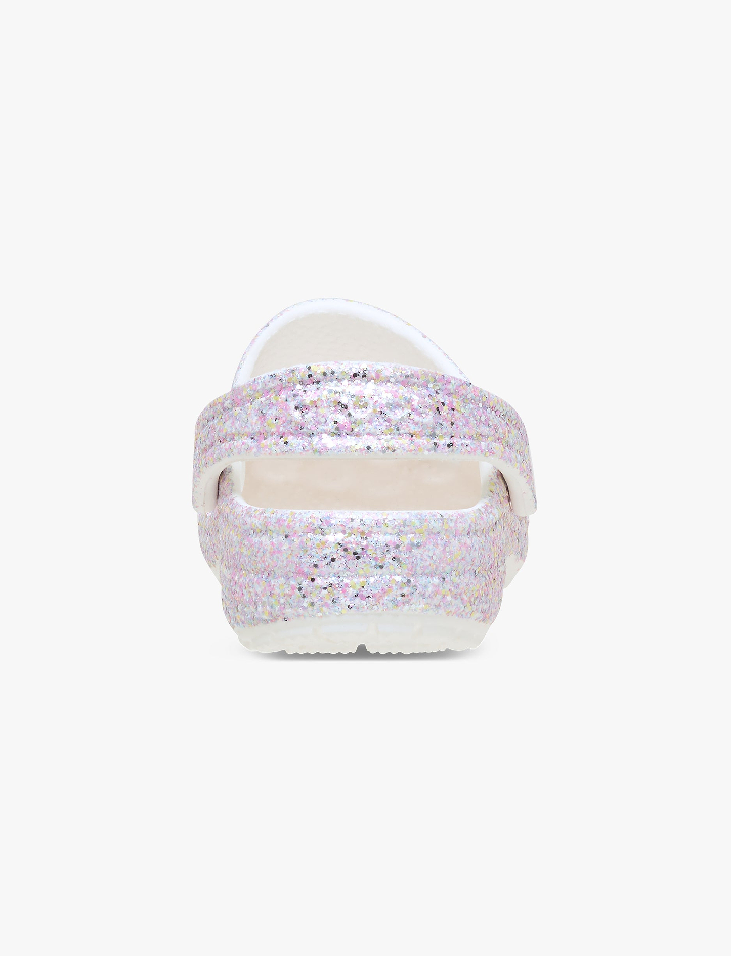 Crocs Classic Fantasy Glitter Clog T - כפכפי קרוקס קלוג נצנצים לילדים בצבע לבן