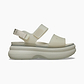 Crocs Soho Frosted Y Strap Sandal - סנדלי פלטפורמה קרוקס לנשים