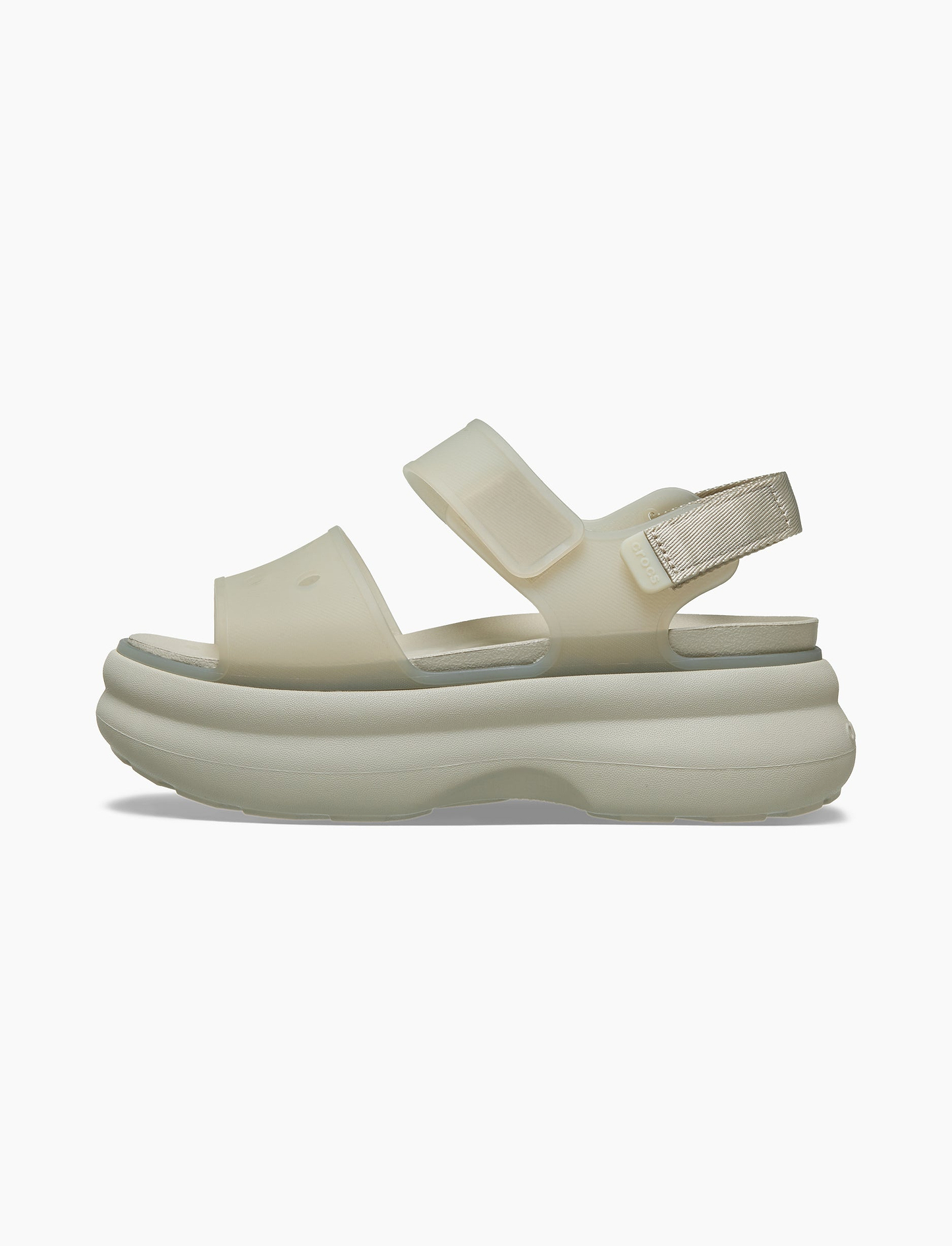 Crocs Soho Frosted Y Strap Sandal - סנדלי פלטפורמה קרוקס לנשים