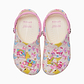 Crocs Hello Kitty and Friends Pastel Classic Clog - כפכפי קרוקס קלוג הלו קיטי וחברים לנשים בצבע ורוד