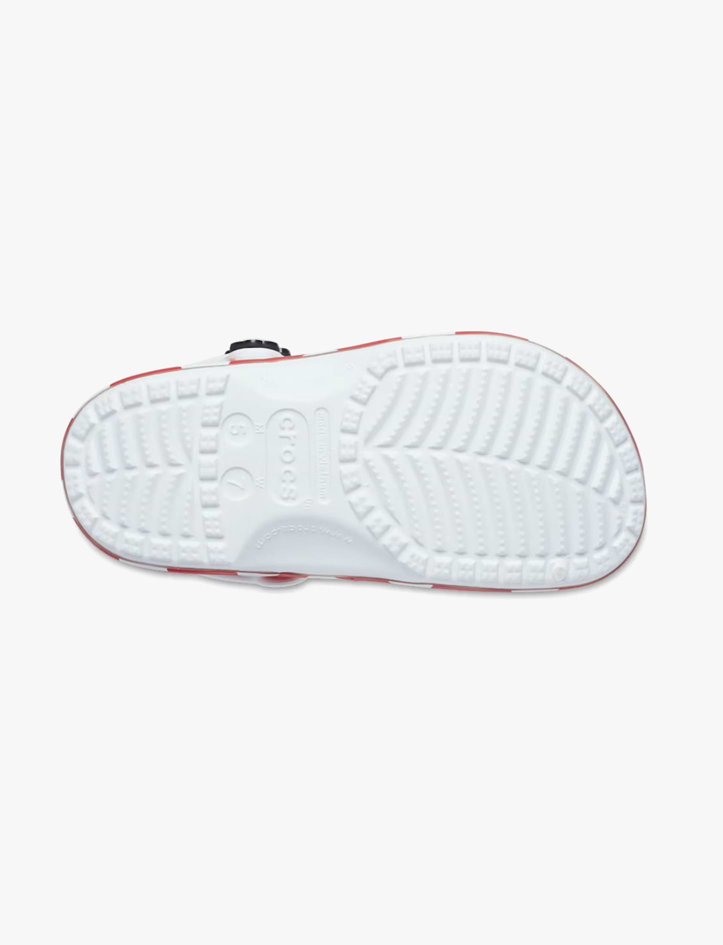 Crocs Minnie Mouse Classic Clog - כפכפי קרוקס מיני מאוס לנשים בצבע לבן/אדום