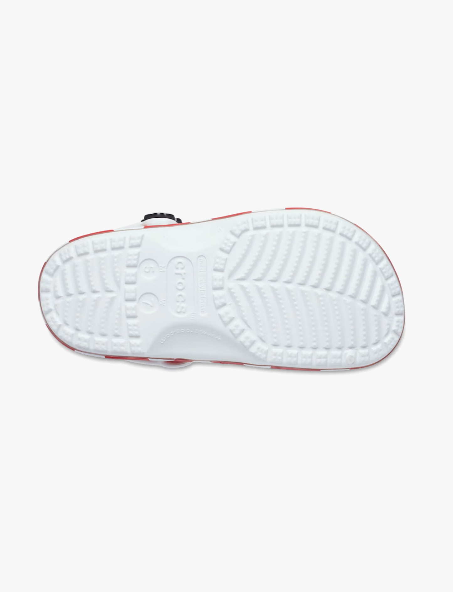 Crocs Minnie Mouse Classic Clog - כפכפי קרוקס מיני מאוס לנשים בצבע לבן/אדום