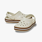 Crocs Crocband Gum Clog K - סנדלי קרוקבנד גאם לילדים בצבע לבן פסגה