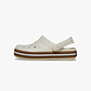Crocs Crocband Gum Clog T - סנדלי קרוקבנד גאם לקטנטנים בצבע לבן פסגה