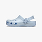 Crocs Kids' Classic Pearl Shine Clog - כפכפי קרוקס פנינה לילדים בצבע כחול פרוסט