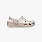 Crocs Kids' Classic Pearl Shine Clog - כפכפי קרוקס פנינה לילדים בצבע קוורץ