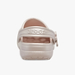 Crocs Kids' Classic Pearl Shine Clog - כפכפי קרוקס פנינה לילדים בצבע קוורץ