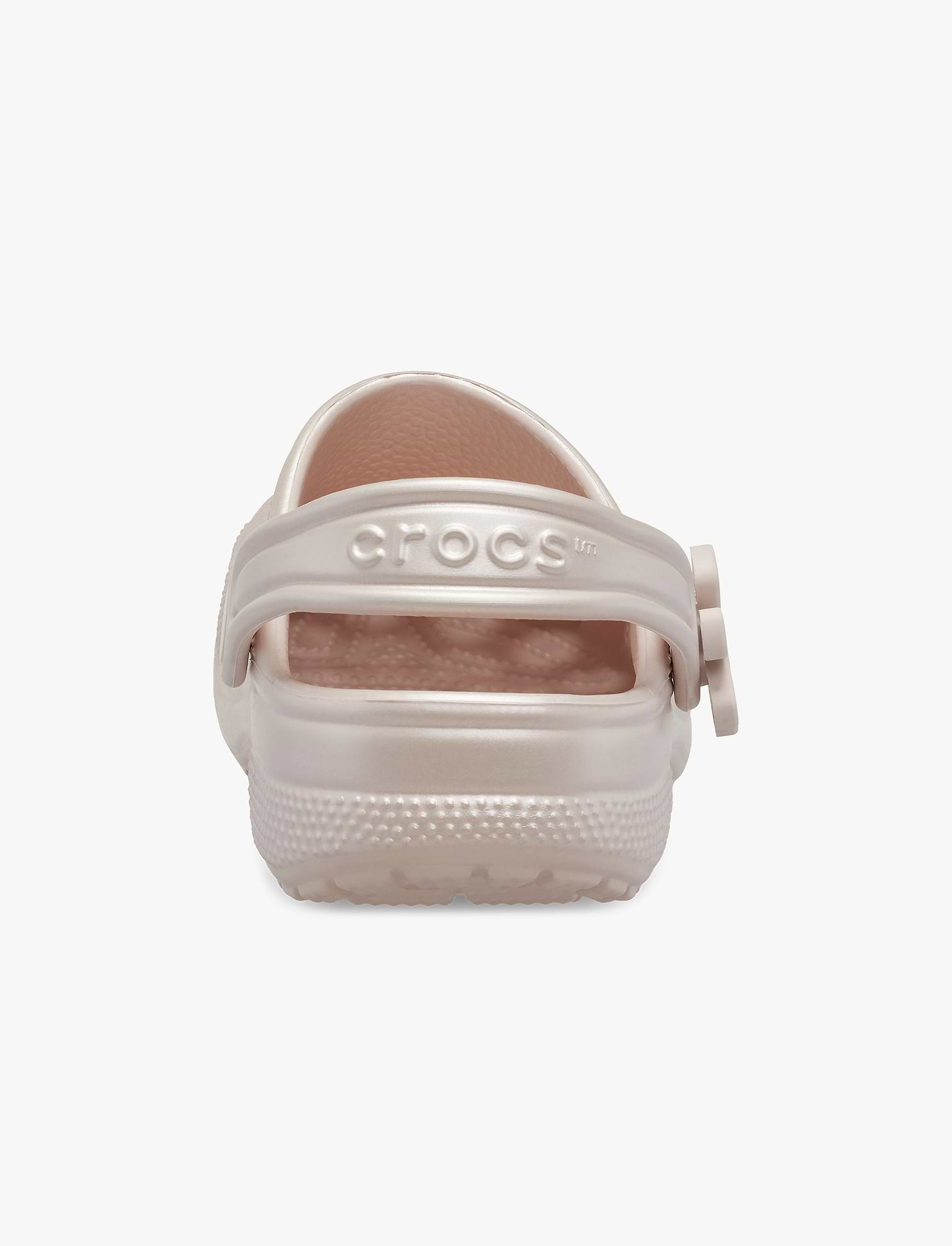 Crocs Kids' Classic Pearl Shine Clog - כפכפי קרוקס פנינה לילדים בצבע קוורץ