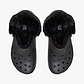 Crocs Classic Platform Fuzz Lined Clog - כפכפי קרוקס פלטפורמה פרוותיים לנשים בצבע שחור