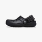 Crocs Classic Fleece Lined Clog K - כפכפי קלוג קרוקס פרוותיים בצבע שחור