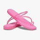 Crocs Miami Jelly Toe Loop Sandal - סנדלי קרוקס מיאמי לנשים בצבע ורוד לימונדה ג'לי