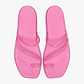 Crocs Miami Jelly Toe Loop Sandal - סנדלי קרוקס מיאמי לנשים בצבע ורוד לימונדה ג'לי