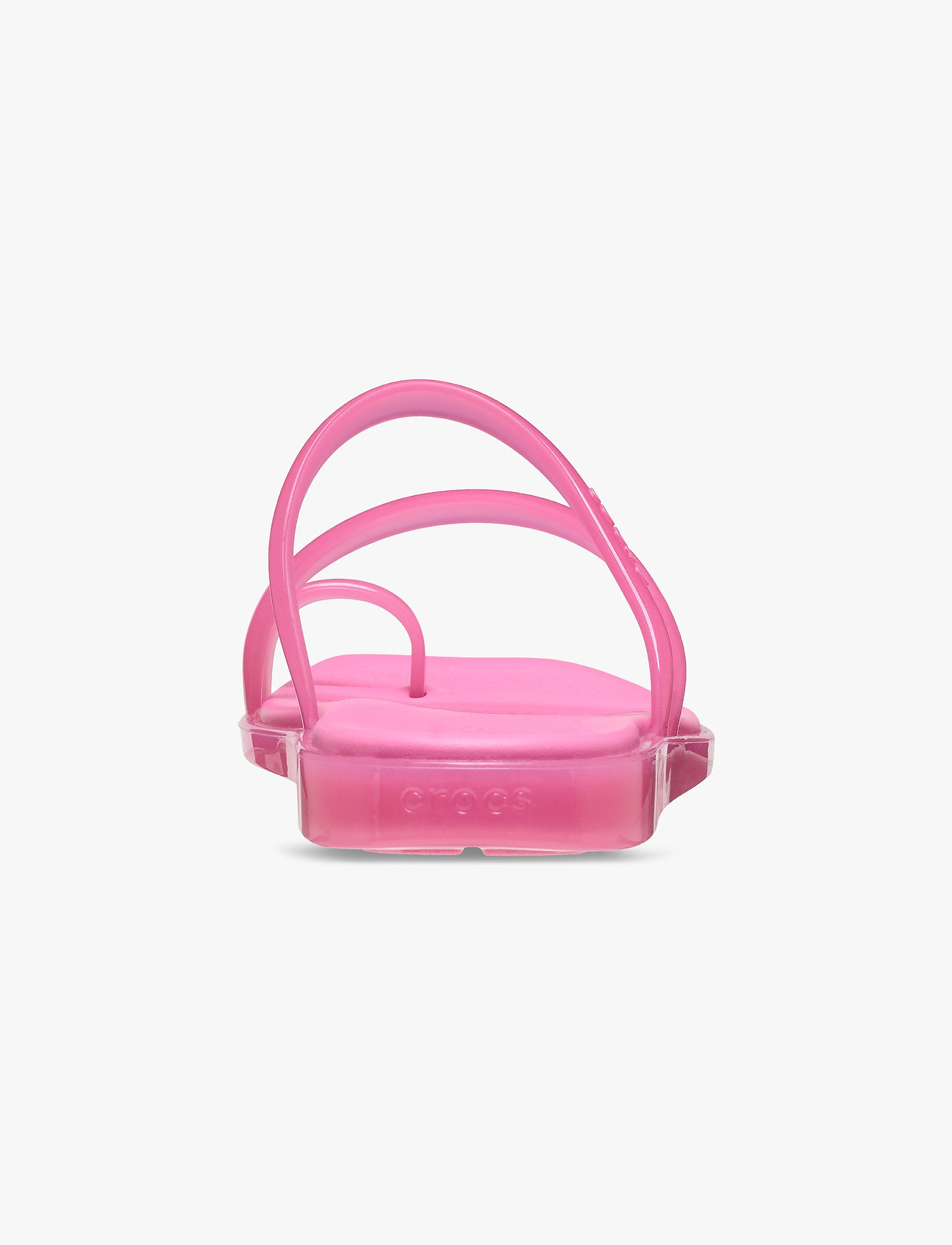 Crocs Miami Jelly Toe Loop Sandal - סנדלי קרוקס מיאמי לנשים בצבע ורוד לימונדה ג'לי