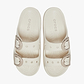 Crocs Saturday Enamel Buckle Sandal - כפכפי קרוקס לנשים בצבע פרפה