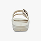 Crocs Saturday Enamel Buckle Sandal - כפכפי קרוקס לנשים בצבע פרפה