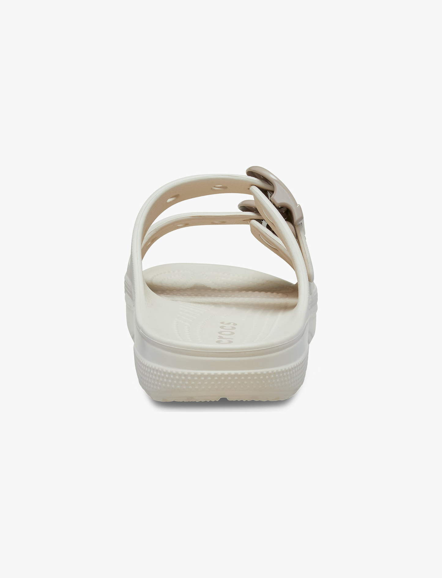 Crocs Saturday Enamel Buckle Sandal - כפכפי קרוקס לנשים בצבע פרפה